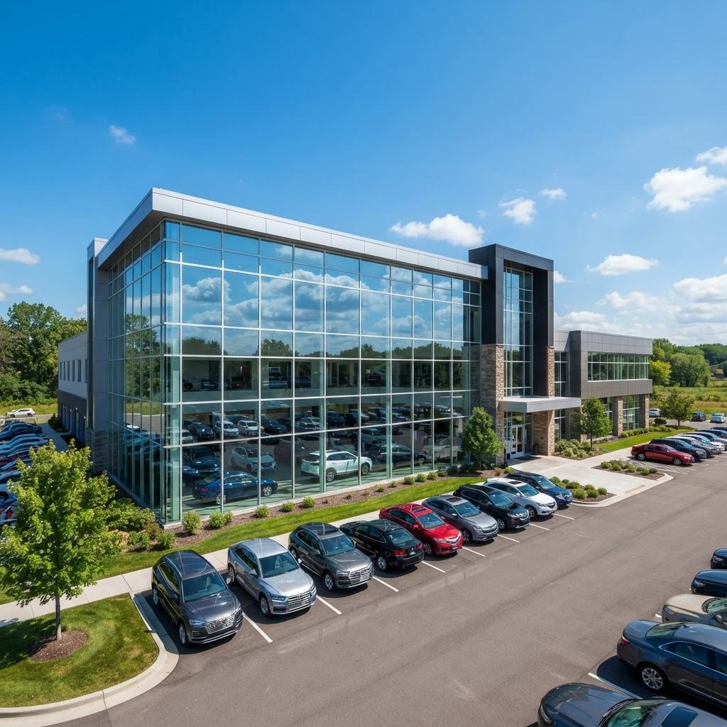 Auto dealership and retail showroom cleaning in Grand Rapids, MI